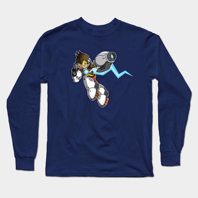 Mega Cavalry Long Sleeve T-Shirt by Littlebluestudios